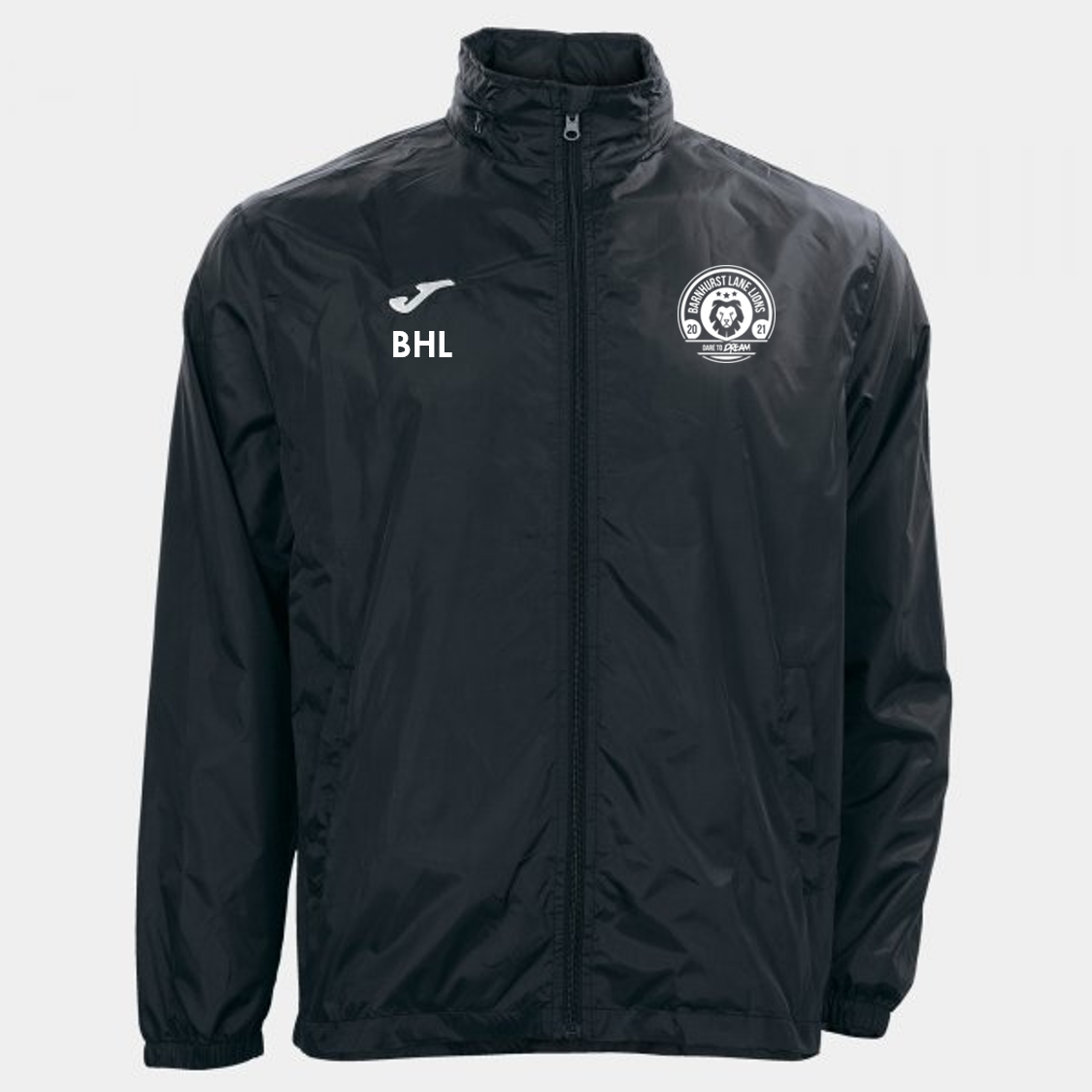 Barnhurst Lane Lions Shower Jacket Adult Black (Rain)
