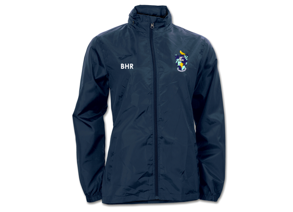 Burgess Hill Runners Shower Jacket Navy Womens (Rain)
