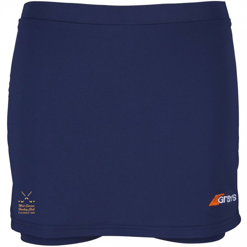 Mid Sussex Hockey Skort Navy Junior (Apex)
