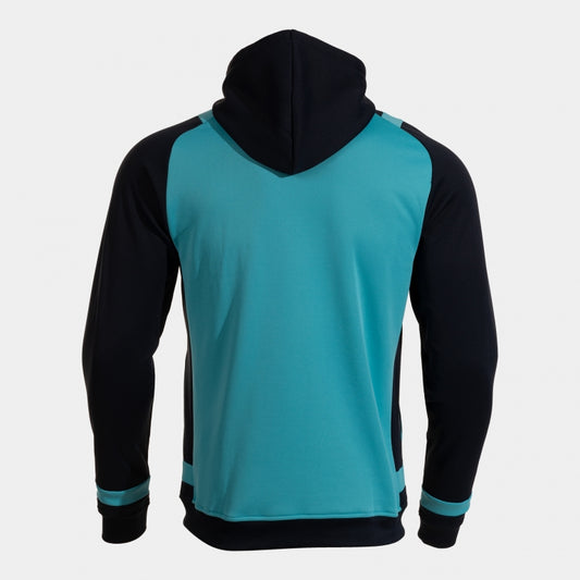 Joma Lider Hoodie Sky Blue Navy Junior