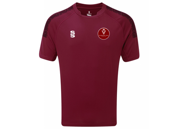 Kilnwood Vale CC T20 Tee Maroon (Dual)