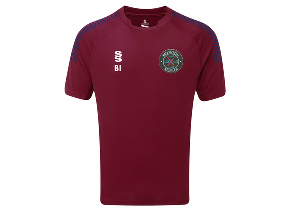 Brighton Xiles Training Tee Maroon/Navy (Dual T20)