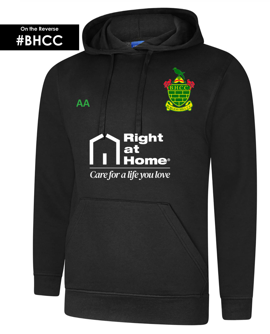 Burgess HIll Cricket Club Hoody Black Junior (UC)