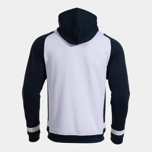 Joma Lider Hoodie White Navy Adult