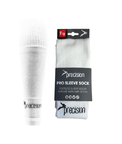 Mid Sussex Hockey Away Footless Socks White (Prec. Pro Sleeve)