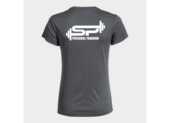 SP Personal Training Tee Women's Fit Dark Grey (Combi)