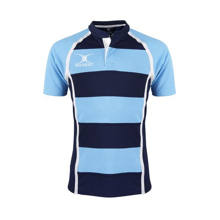Gilbert Xact II Match Shirt Mens Sky Navy