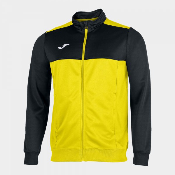 Joma Winner Track Jacket Yellow Black Junior