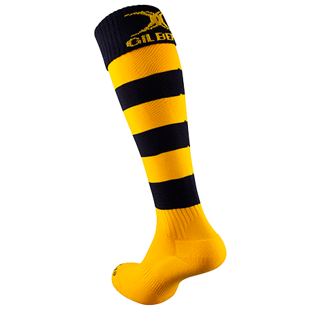 Gilbert Kryten II Hoop Socks Yellow Black