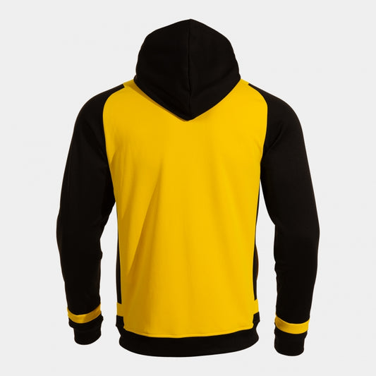 Joma Lider Hoodie Yellow Black Adult