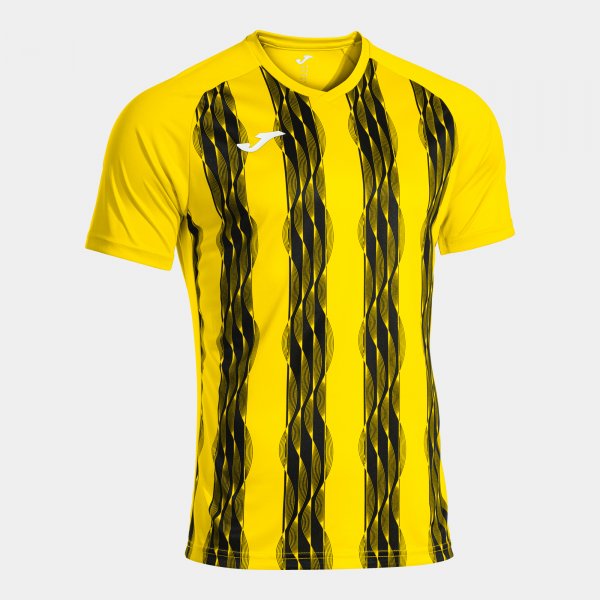 Joma Inter V Shirt Yellow/Black Junior