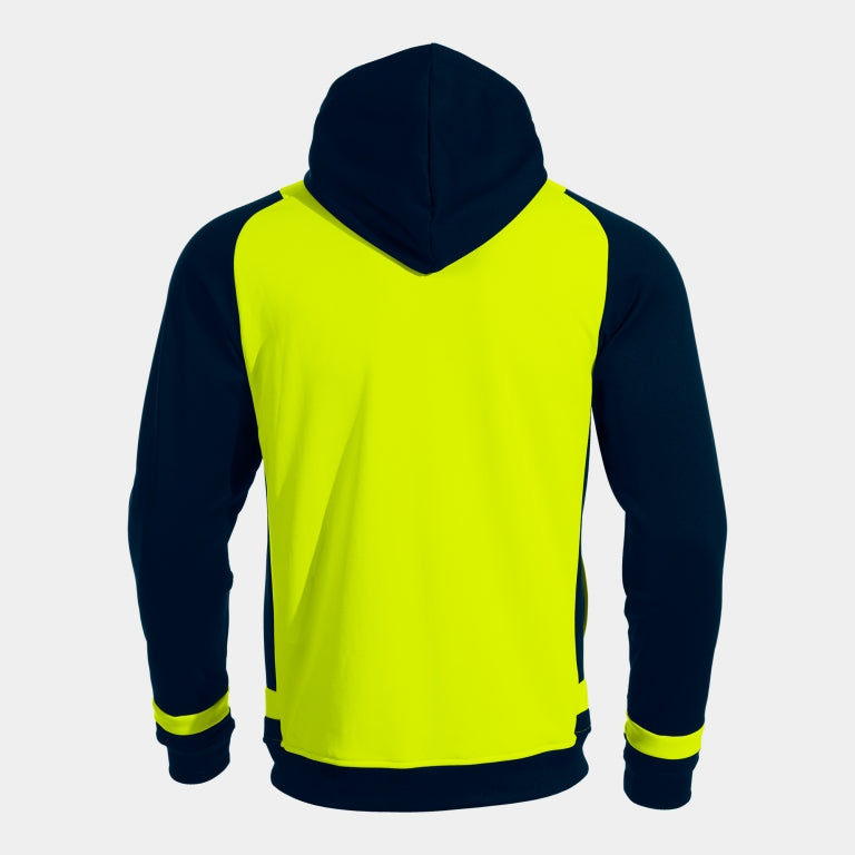 Joma Lider Hoodie Yellow Navy Junior