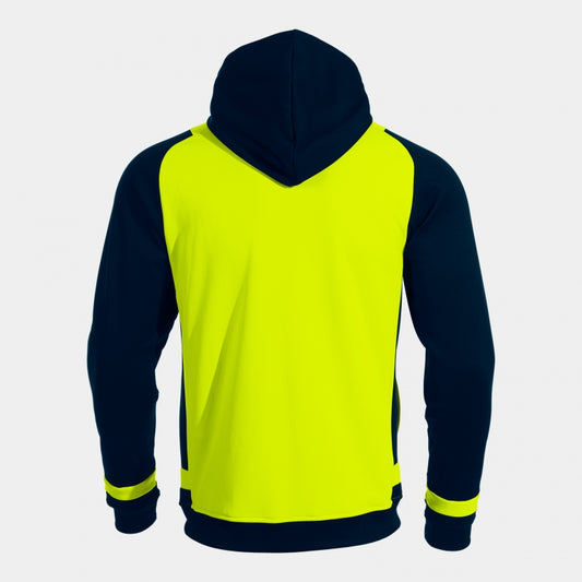 Joma Lider Hoodie Yellow Navy Adult