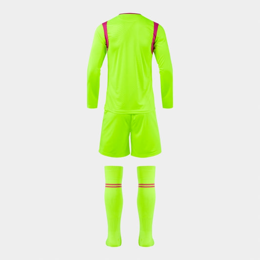 Joma Zamora XI Goal Keeper Set Yellow Pink Adults