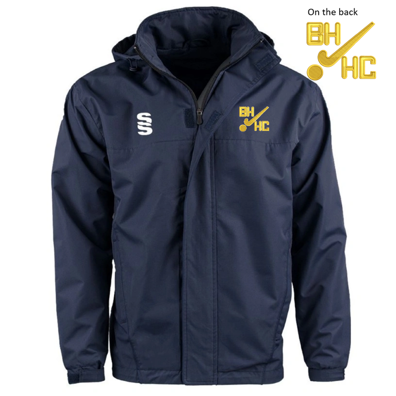 BHHC Surridge Fleeced Lined Jacket Navy (Dual)