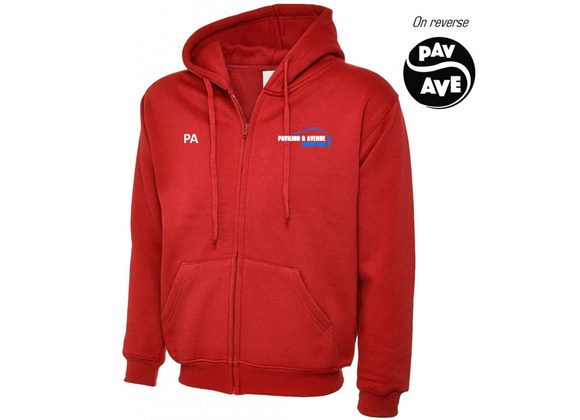 Pavilion & Avenue Tennis Club Zipped Hoody Adult (UC)