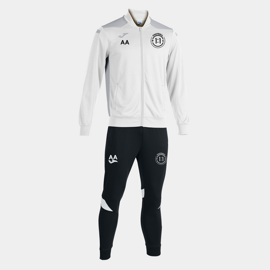 1:1 FFPC Tracksuit Adult White (C7)