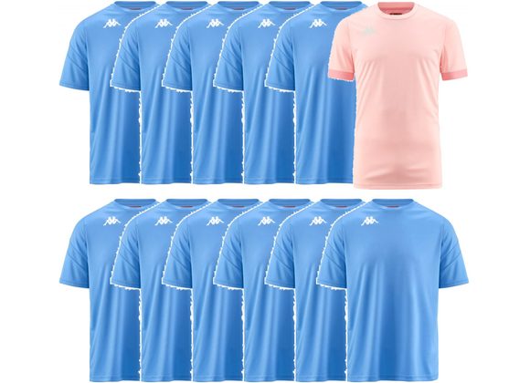 SALE - 14 x Kappa Shirts plus GK Shirt PRINTED Size Youth