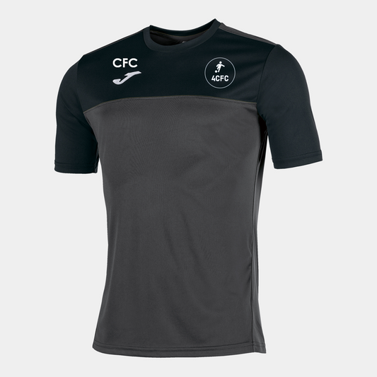 4CFC Academy Tee Grey/Black Junior (Winner)