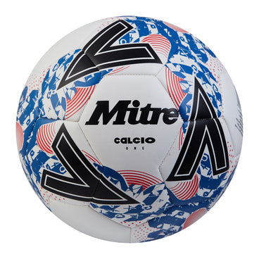 Mitre Calcio Training Football White Black