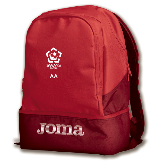 5 Ways Soccer Backpack Red (Estadio)