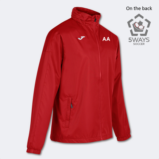 5 Ways Soccer Rain Jacket Red Junior (Trivor)