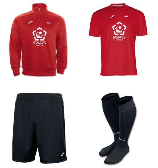 5 Ways Soccer Training Set Adult