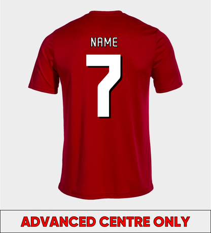Under 11's ACE Football Academy Match Shirt Red Junior (Tiger)