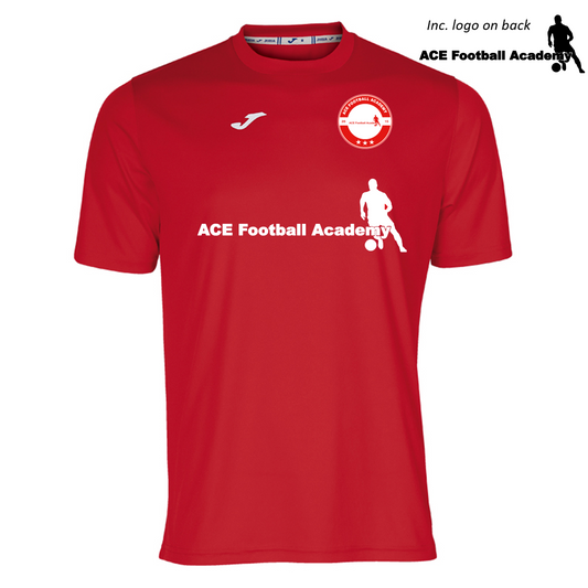 ACE Football Academy Tee Red Junior (Combi)