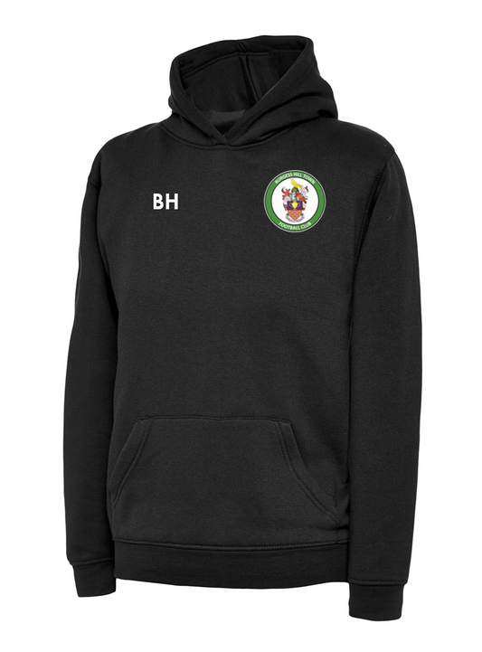 Burgess Hill Town FC Hoody Black Junior (Uneek)