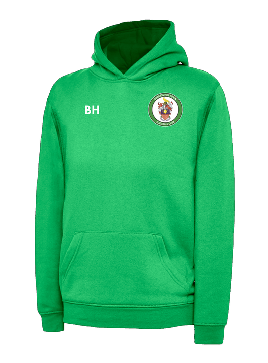 Burgess Hill Town FC Hoody Green Junior (Uneek)