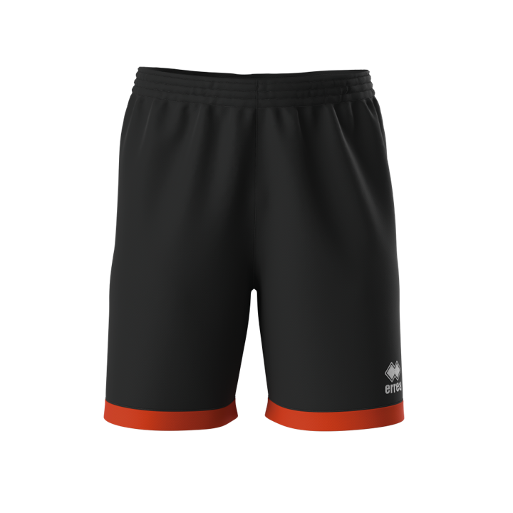 Mile Oak FC Match Short Junior Black Orange (Barney)