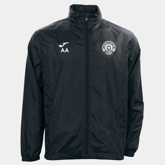 Barnhurst Lane Lions FC Shower Jacket Adult Black (Rain)
