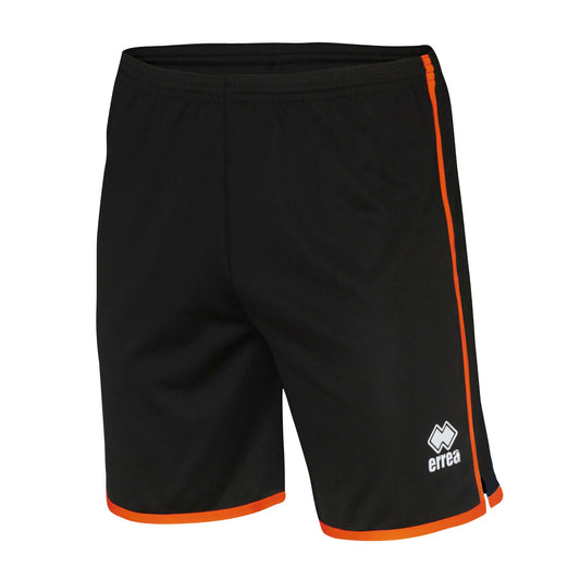 Errea Bonn Shorts Black Orange Junior