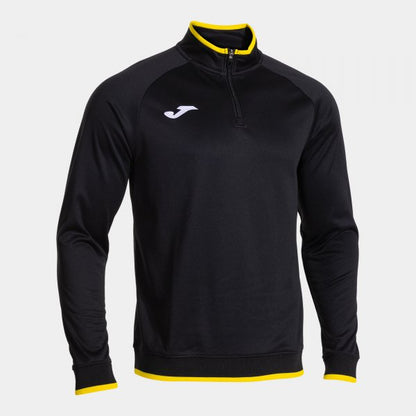 Joma Combi Premium 1/4 Zip Black Yellow Junior