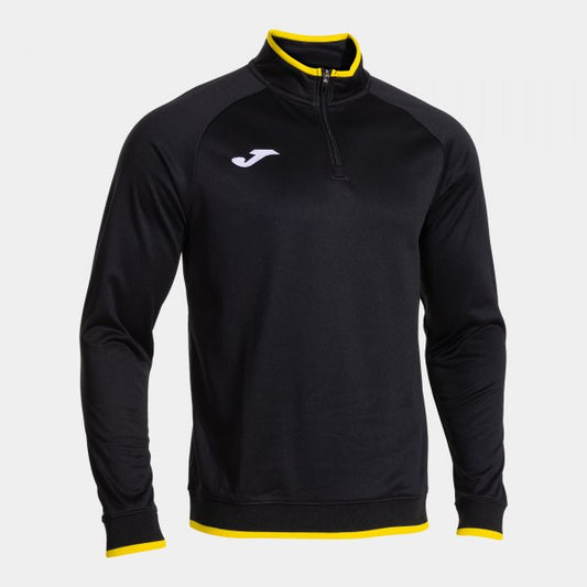 Joma Combi Premium 1/4 Zip Black Yellow Adult