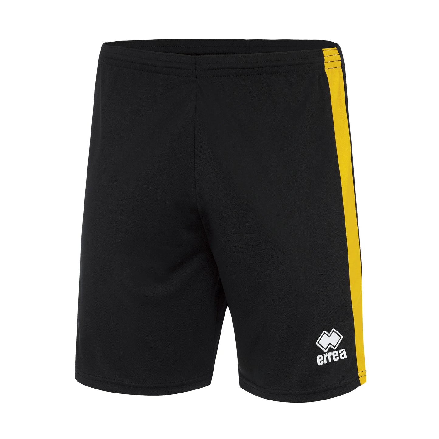 Errea Bolton Shorts Black Yellow Junior