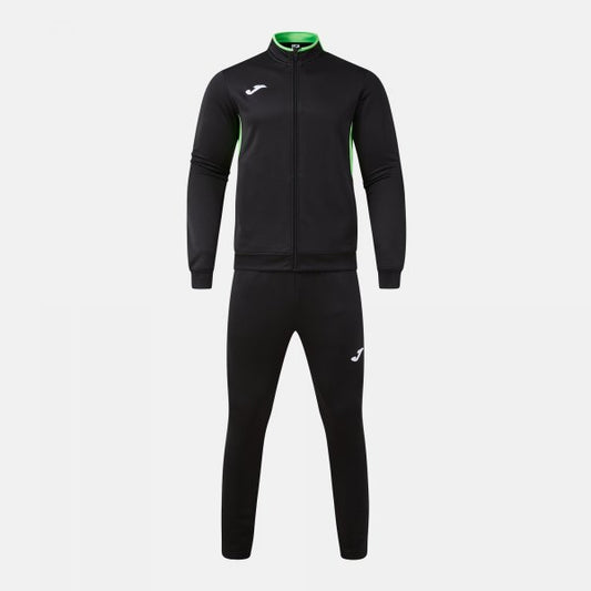 Joma Winner IV Tracksuit Black Green Junior