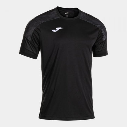 Joma Championship VIII Tee Black Grey Junior