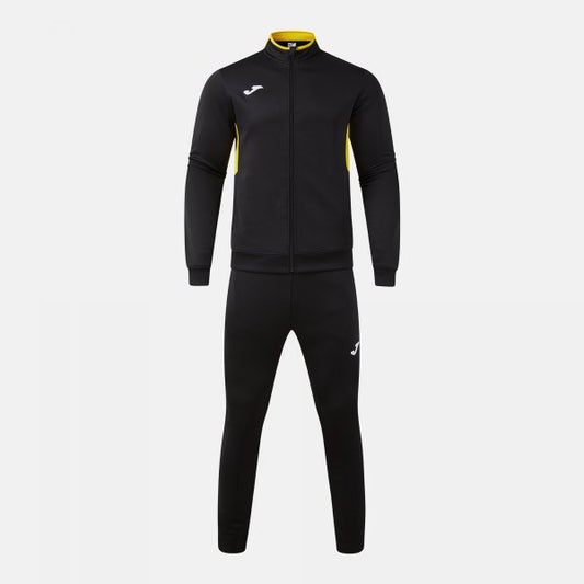 Joma Winner IV Tracksuit Black Yellow Junior