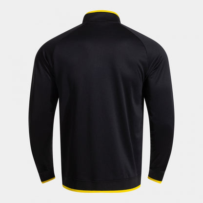 Joma Combi Premium 1/4 Zip Black Yellow Adult