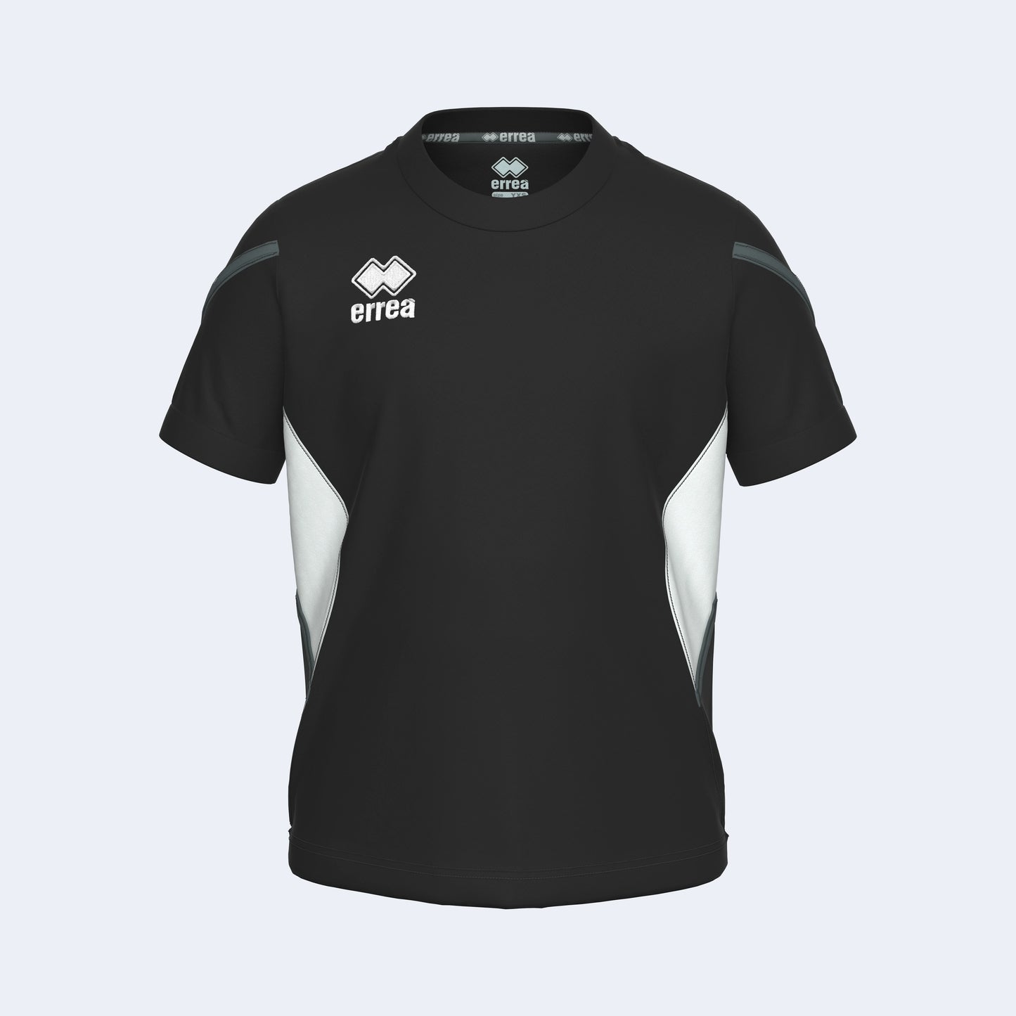 Errea Curtis Black White Tee junior