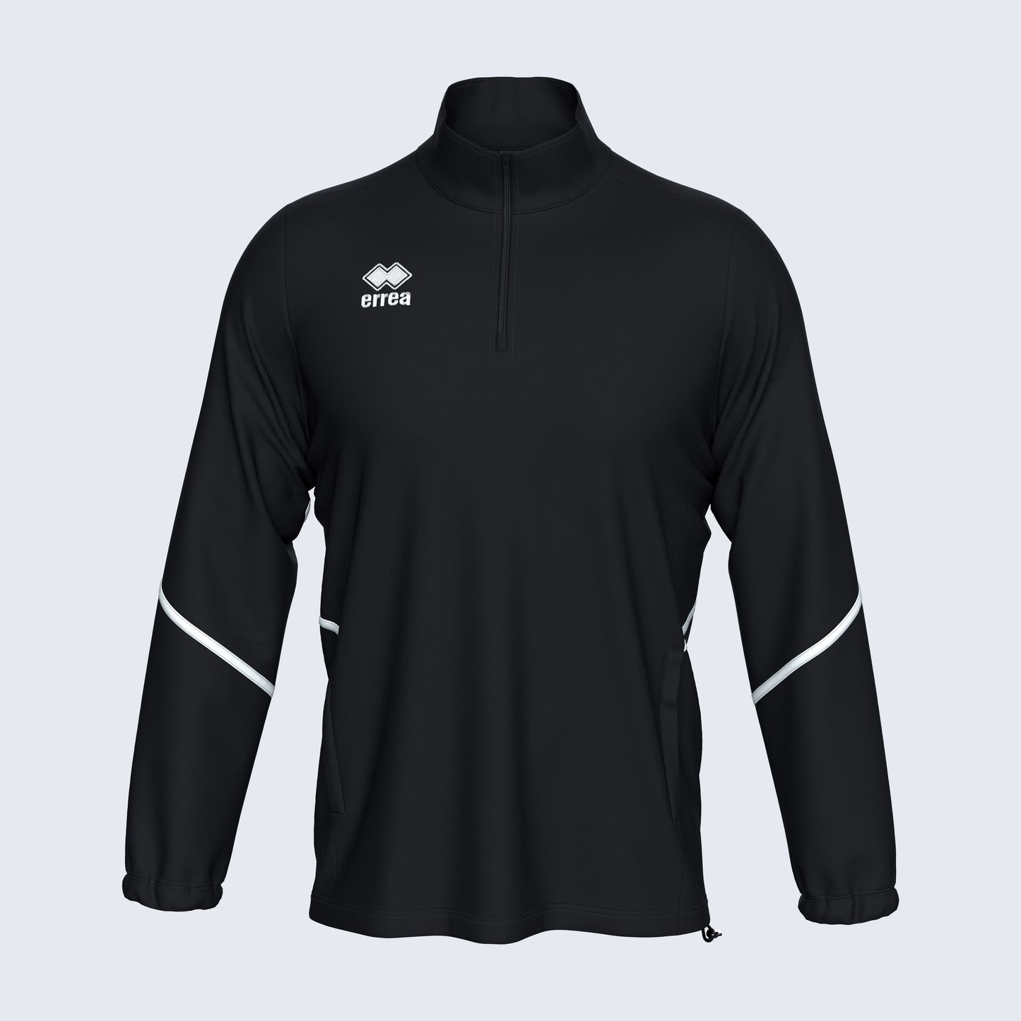 Errea Manfred Black 1/4 Zip Adult