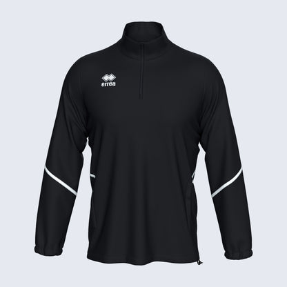 Errea Manfred Black 1/4 Zip Adult