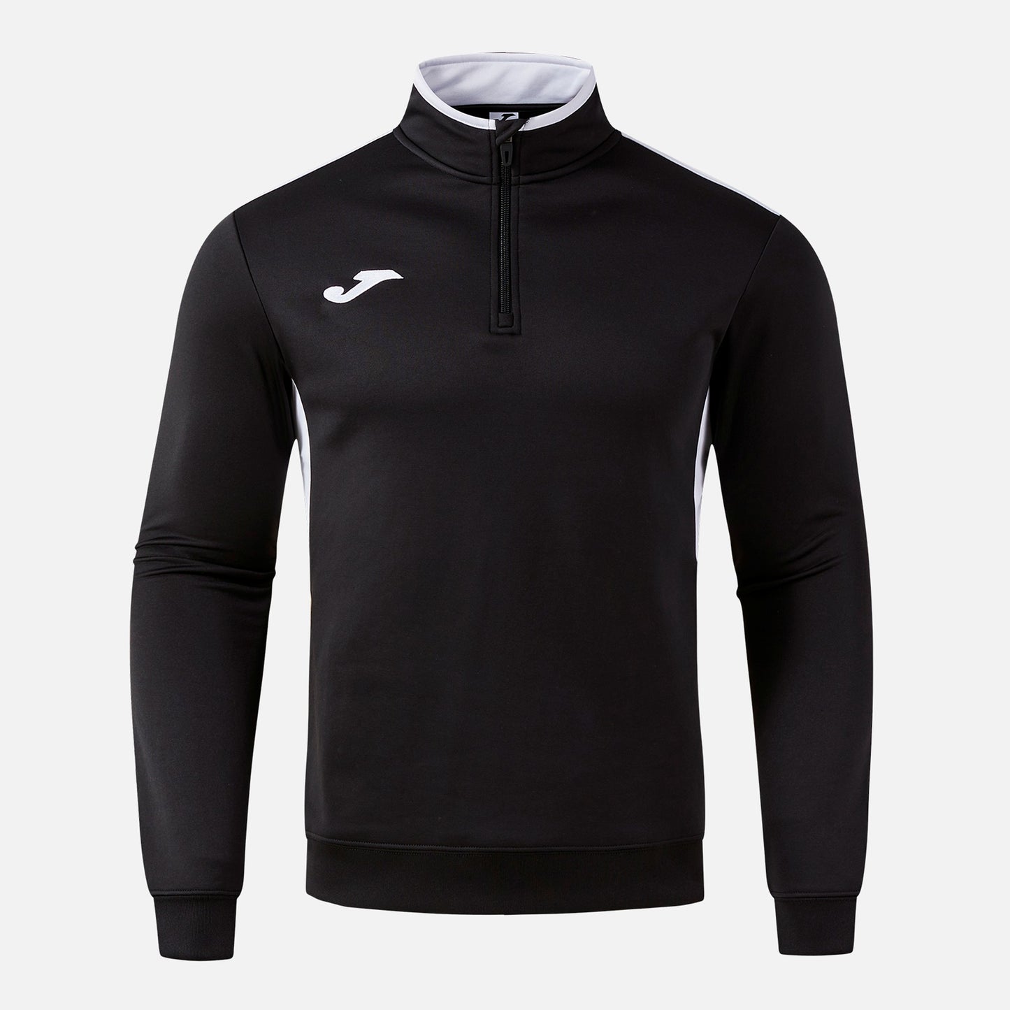 Joma Winner 4 1/4 Zip Black White Junior