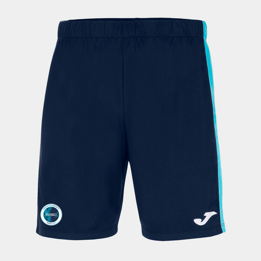 Brighton Select Football Match Shorts Navy/Turq Adults (Maxi)