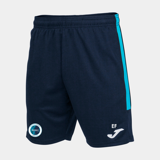 Brighton Select Football Pocket Shorts Navy/Turq Adults (Eco)