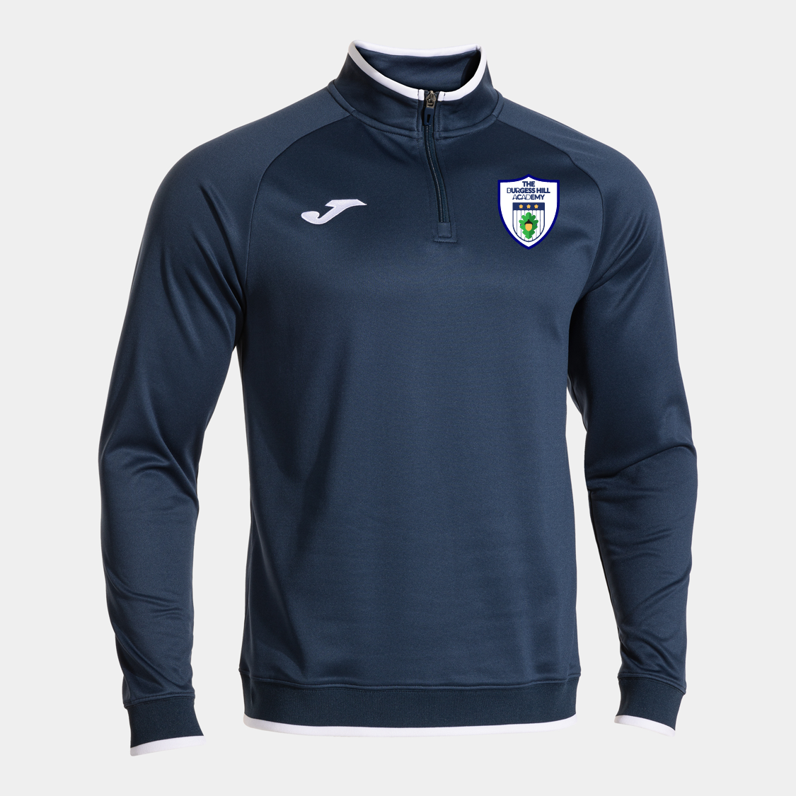 Burgess HIll Academy PE Kit 1/4 Zip Navy Adult (Combi Prem)