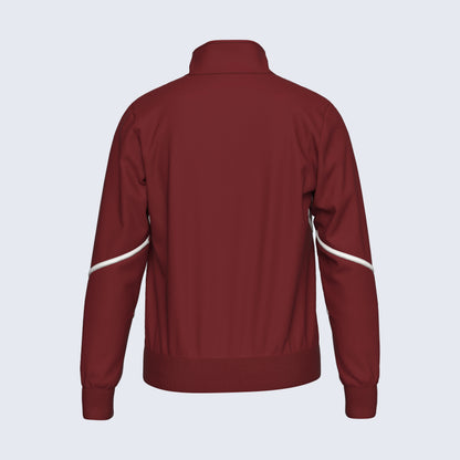 Errea Marlon Full Zip Burgundy Junior
