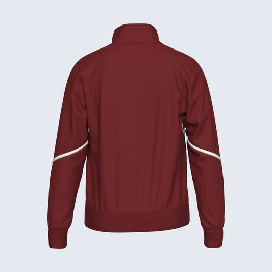 Errea Marlon Full Zip Burgundy Junior
